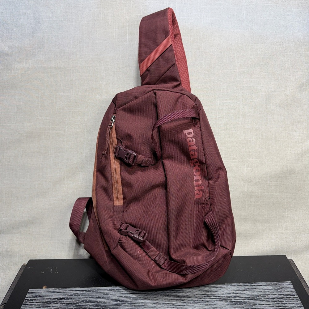 Patagonia Burgundy Atom Sling 8L 48261 Backpack Crossbody Shoulder Bag FA21